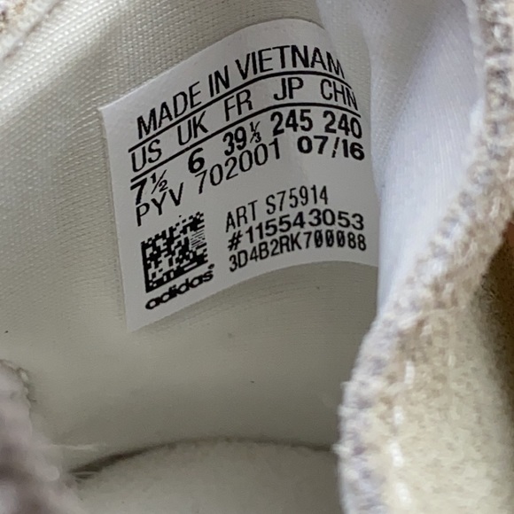 Adidas Tubular Viral White Athletic Running Shoes S75914 Women's Size 7.5 - Picture 11 of 11